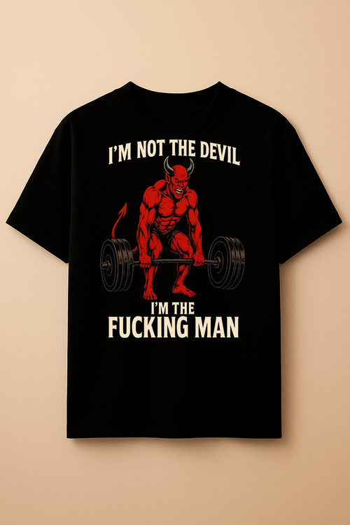 I´M NOT THE DEVIL ™ | Camiseta Edición Limitada Iron Culture